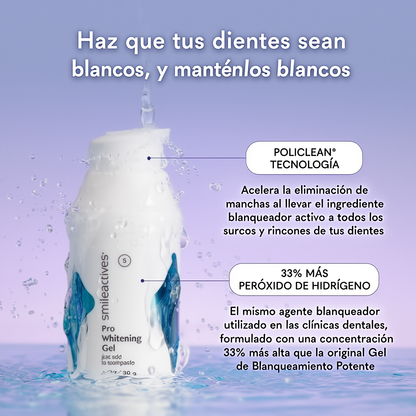 Gel blanqueador profesional 2x1
