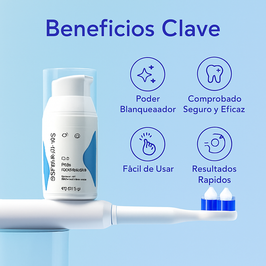 Gel blanqueador profesional 2x1